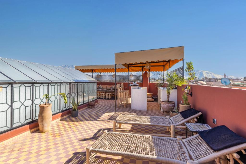Riad el hana en centre ville rooftop et bassin — photo 7