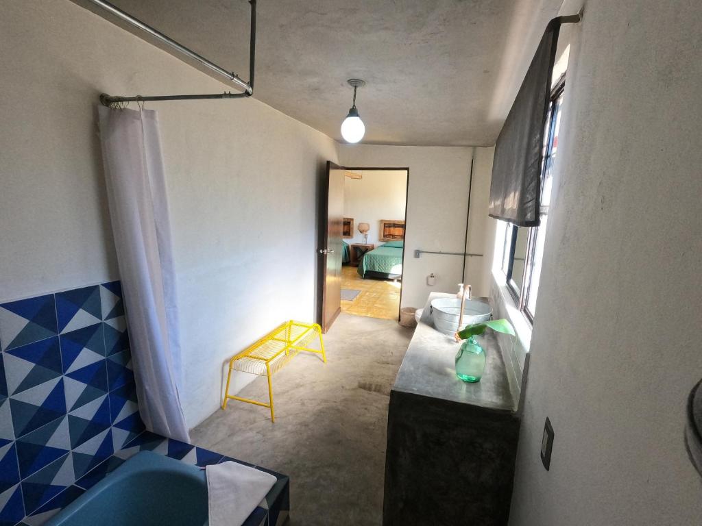 Postel nebo postele na pokoji v ubytování Finca del Pomar