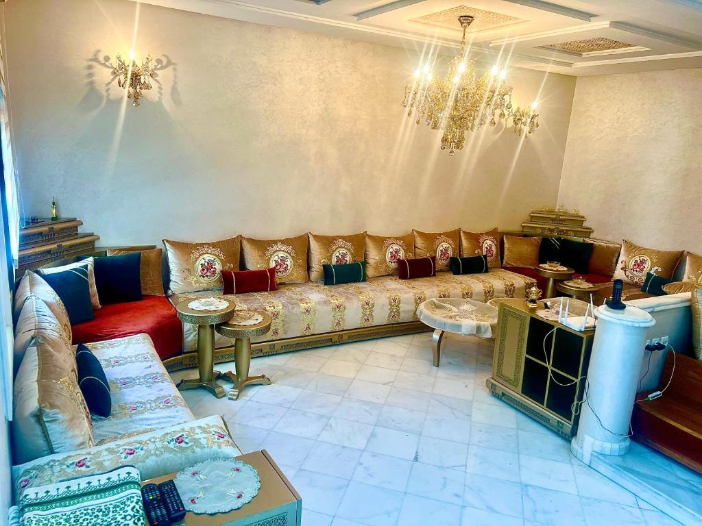 Posezení v ubytování Prestigia luxury appartement