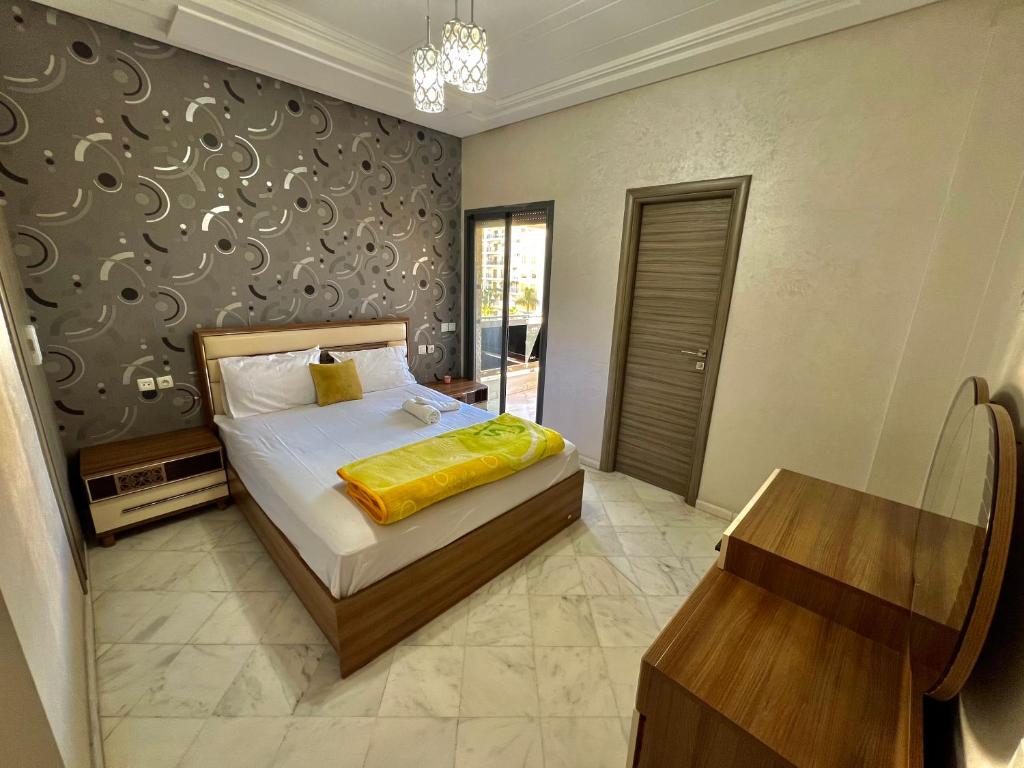 Postel nebo postele na pokoji v ubytování Prestigia luxury appartement