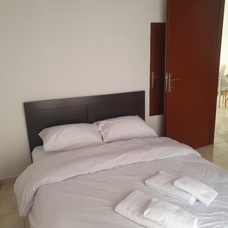 Postel nebo postele na pokoji v ubytování R&K MODERN APARTMENT