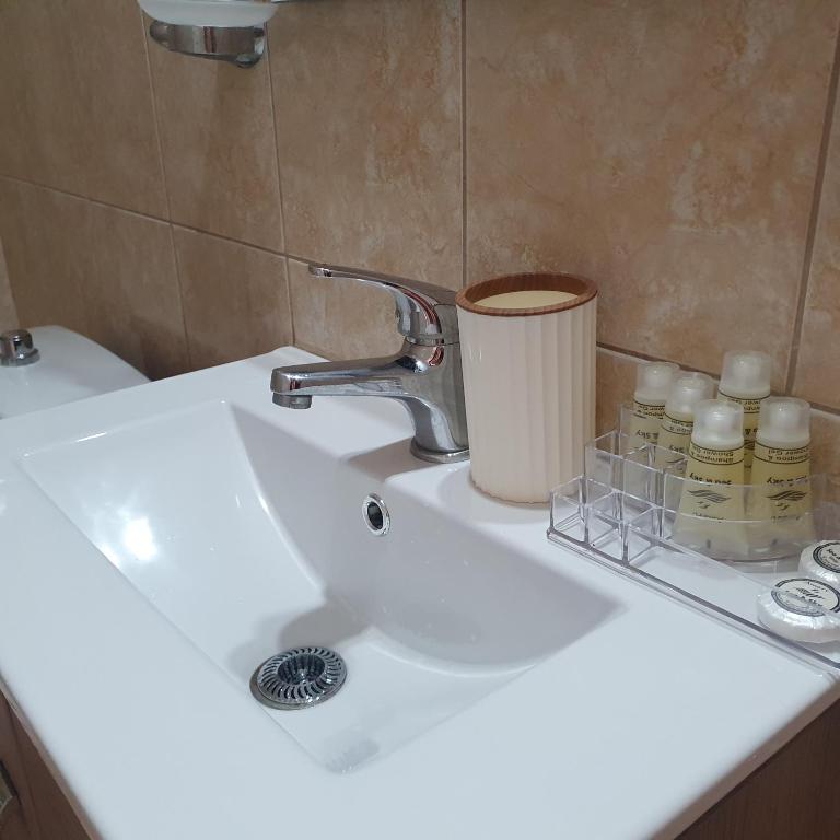 Koupelna v ubytování R&K MODERN APARTMENT