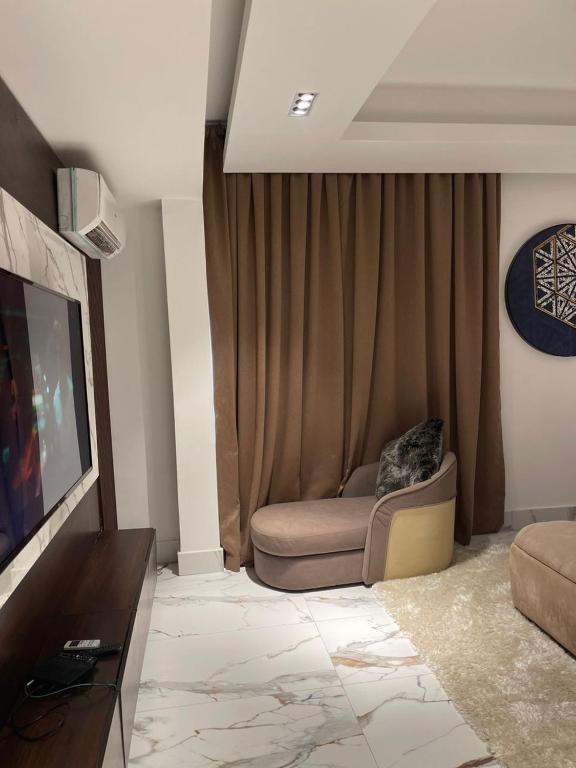 Posezení v ubytování Sujimoto Residences MacDonald