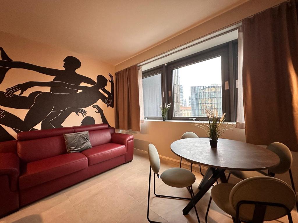 O zonă de relaxare la Sky suite