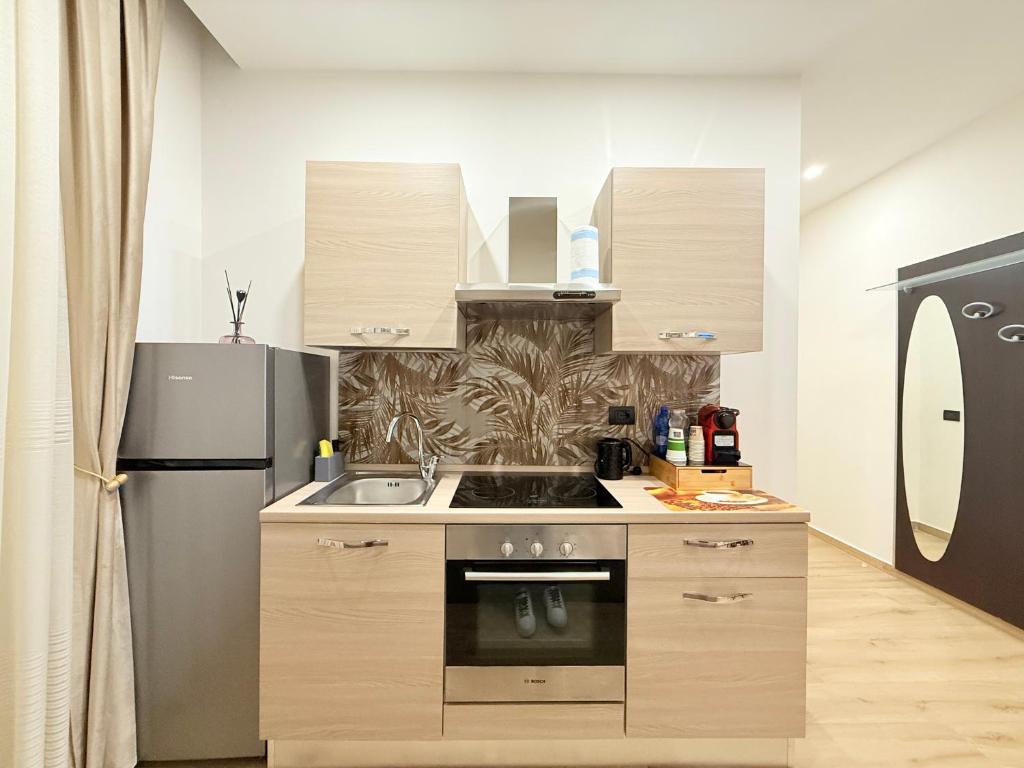 Kuchyň nebo kuchyňský kout v ubytování Bala Dream House
