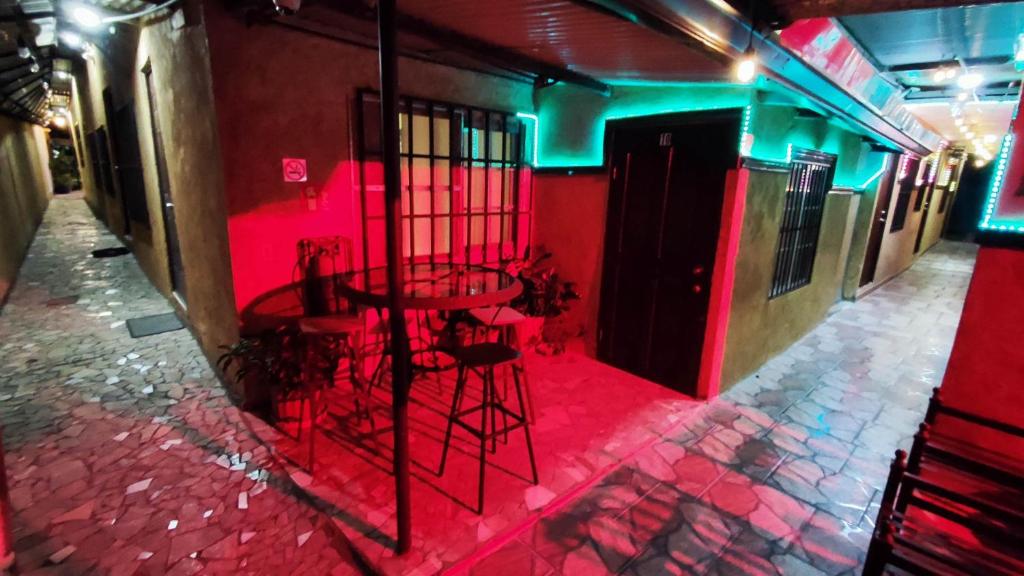 Restaurace v ubytování Aires frescos de Boquete