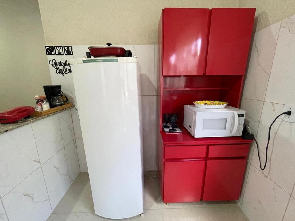 Kuchyň nebo kuchyňský kout v ubytování Minicasa Refúgio da Serra