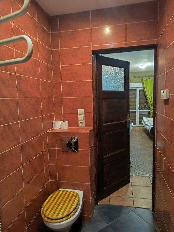 Kúpeľňa v ubytovaní Boszkowianka