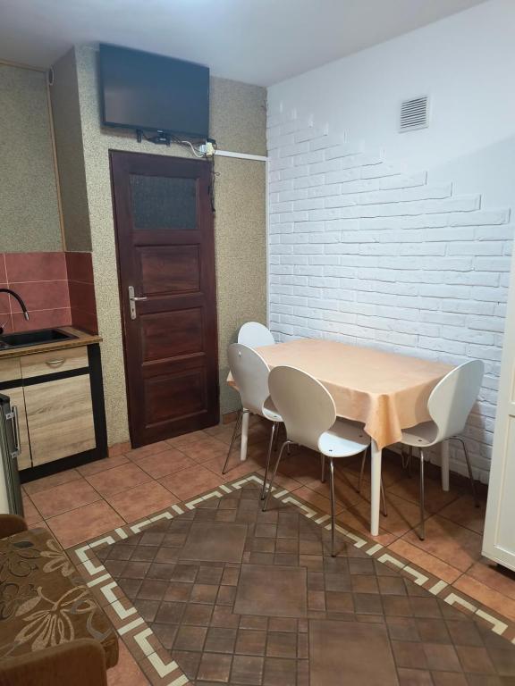 Kuchyňa alebo kuchynka v ubytovaní Boszkowianka