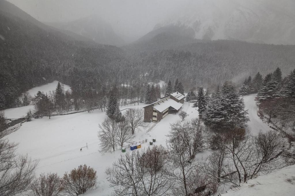 Hotel Els Avets v zimě