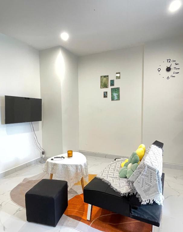 TV a/nebo společenská místnost v ubytování Căn hộ dịch vụ bs8