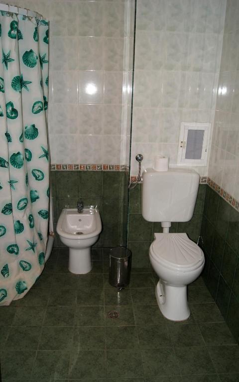 Koupelna v ubytování Hotel Fors