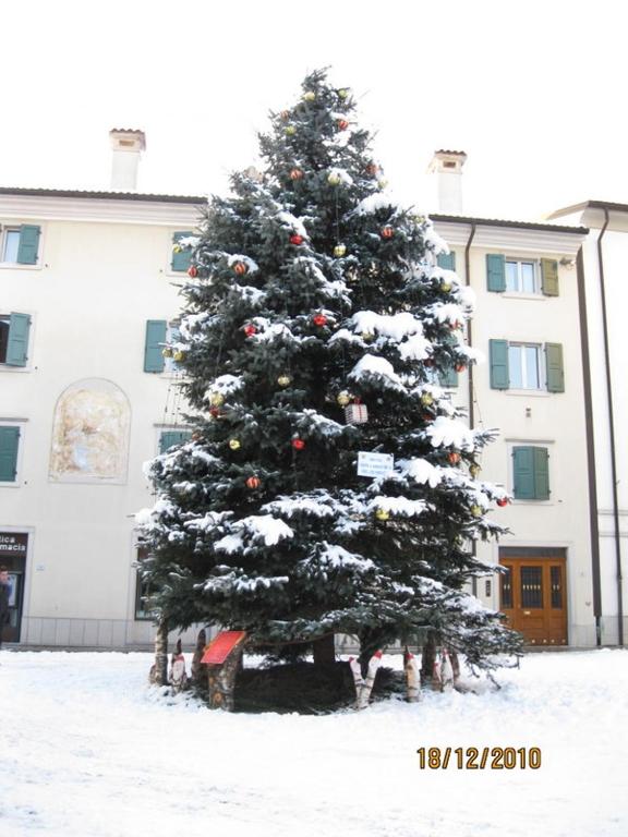 Albergo Centrale v zimě