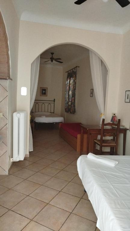 Postel nebo postele na pokoji v ubytování Albergo Bernini