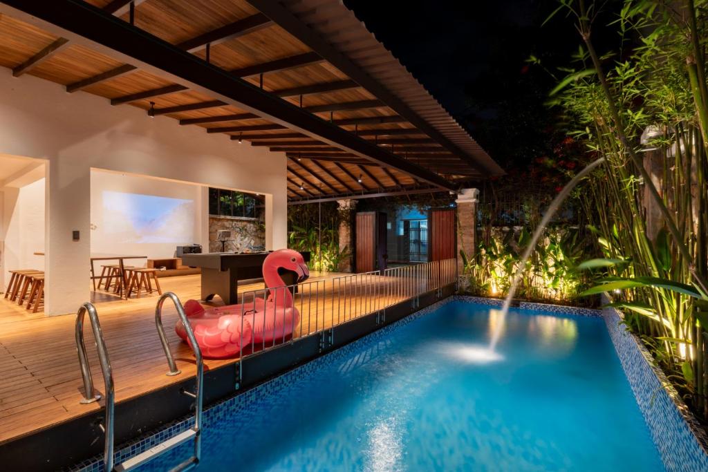 Bazén v ubytování AN Village 2 nebo v jeho okolí