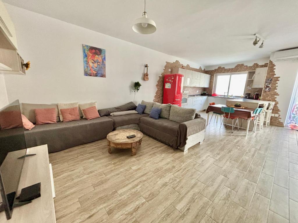 Posezení v ubytování Cozy appartament sea view