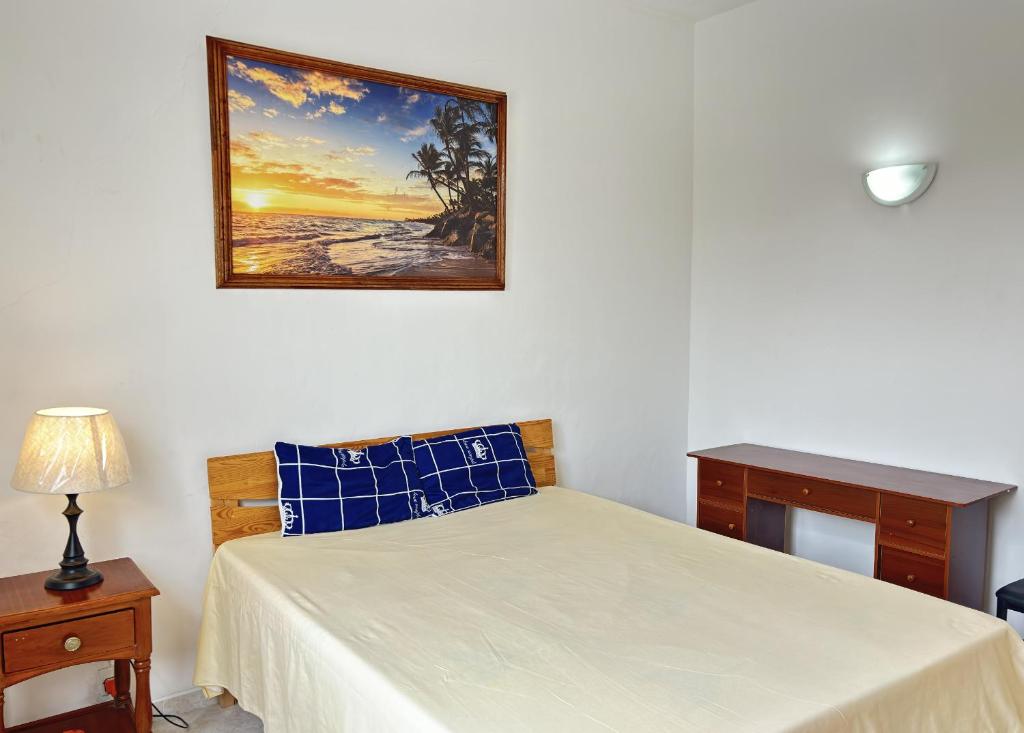 Postel nebo postele na pokoji v ubytování La Clairière Tropicale 12 min de Belle Mare Plage