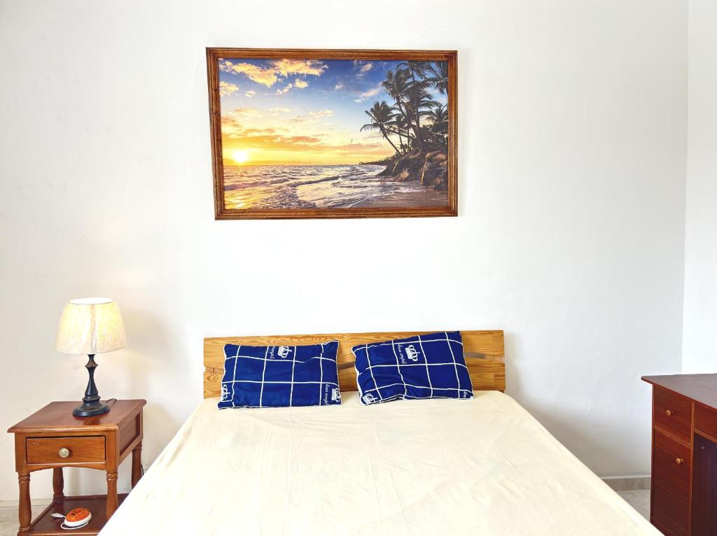 Postel nebo postele na pokoji v ubytování La Clairière Tropicale 12 min de Belle Mare Plage
