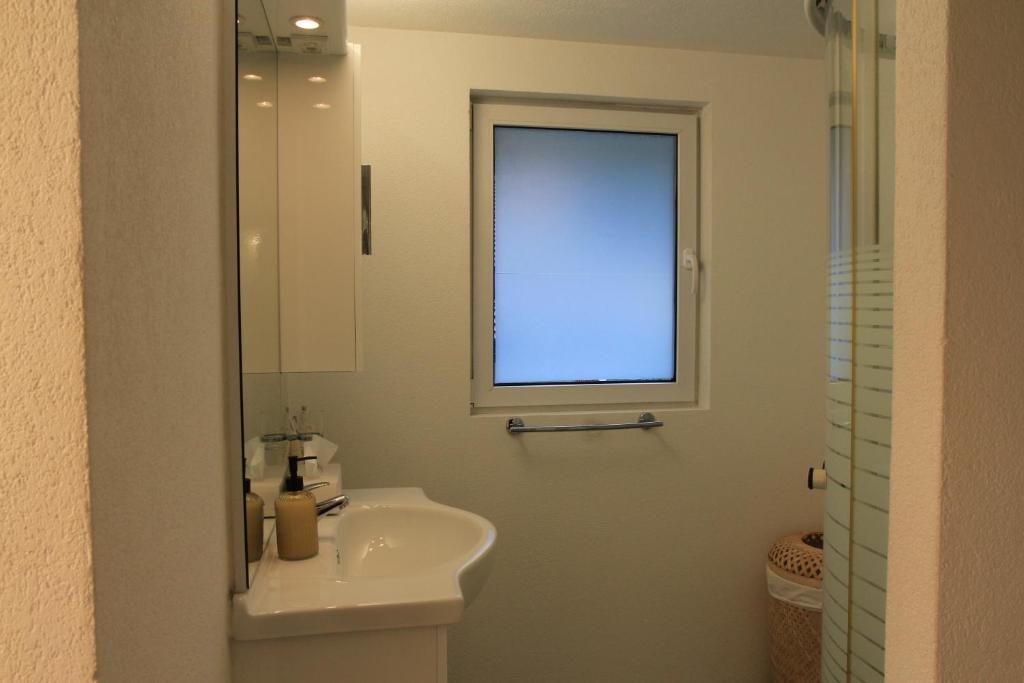 Koupelna v ubytování Ferienwohnung am Walensee