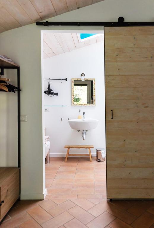 Kúpeľňa v ubytovaní Agriturismo Biomatto