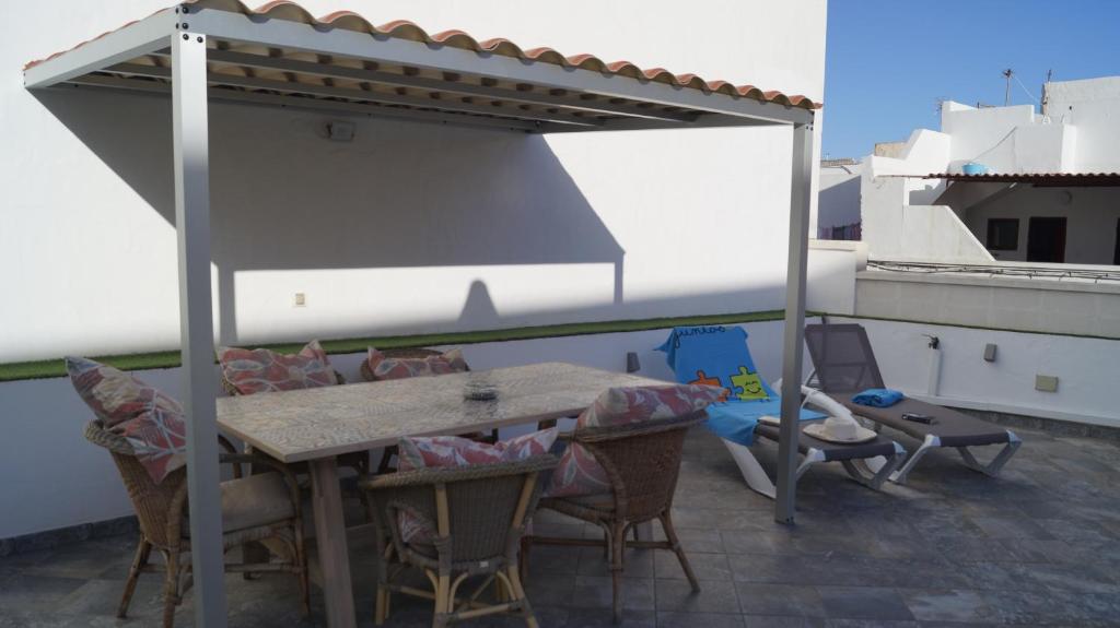 Balkón nebo terasa v ubytování Casa Colmena