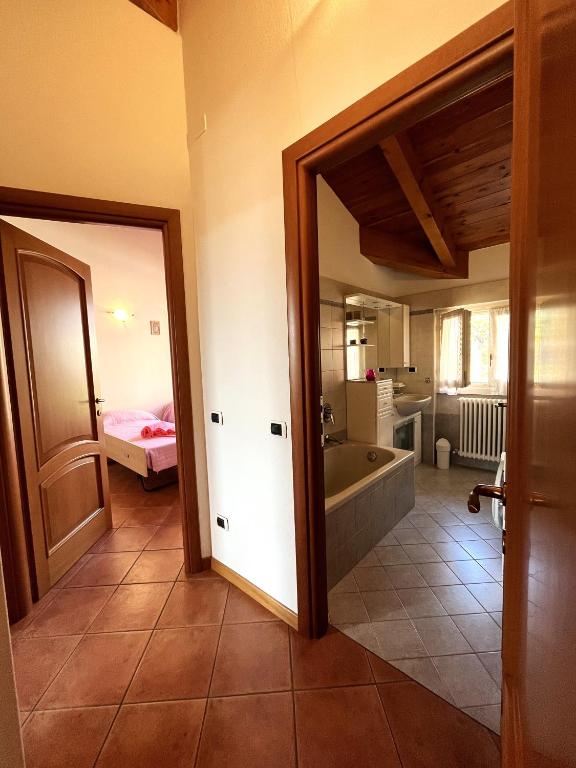 Postel nebo postele na pokoji v ubytování Dream Balcony on Lake Como