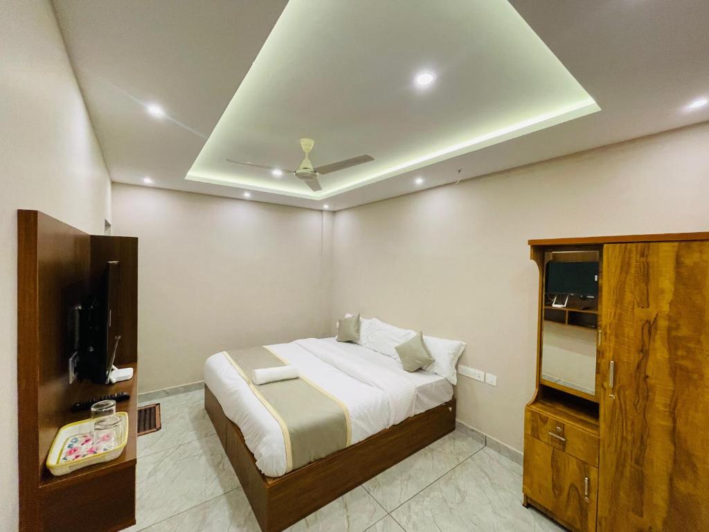 Letto o letti in una camera di Elegant Mountain Resort