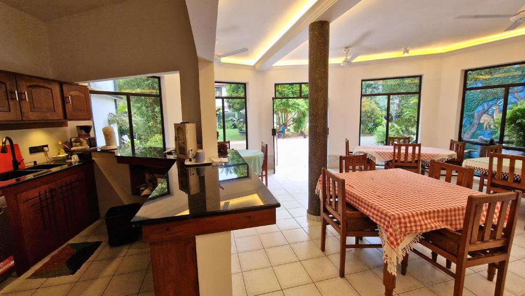 Kuchyň nebo kuchyňský kout v ubytování E & C Guesthouse