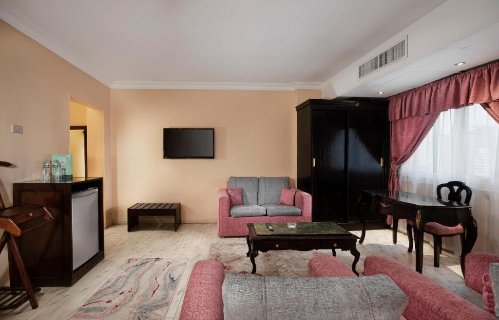 Posezení v ubytování Holidays Express Hotel