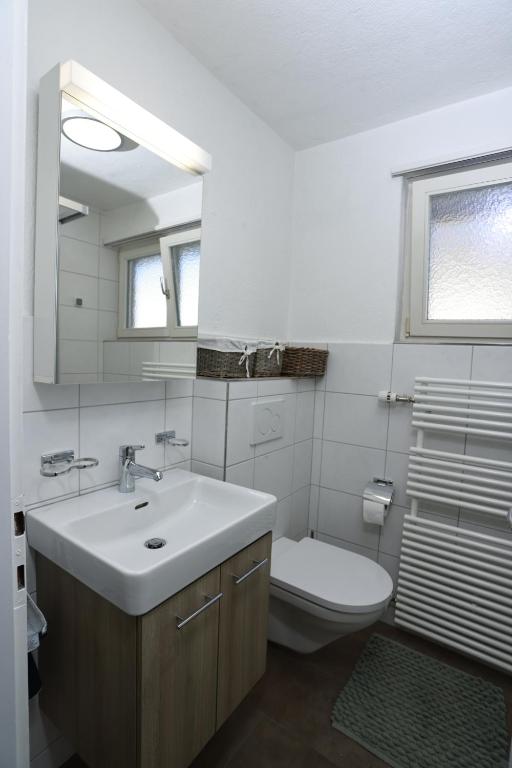 Koupelna v ubytování Casa-Casa Linthal