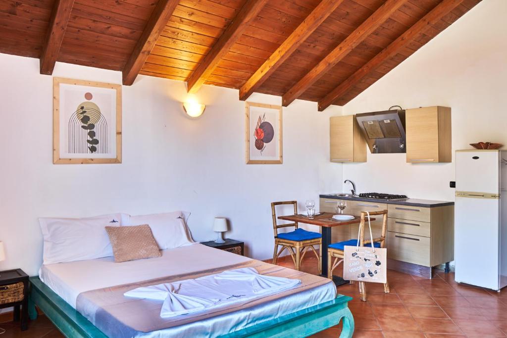 Kuchyň nebo kuchyňský kout v ubytování Patio Antigo Residence