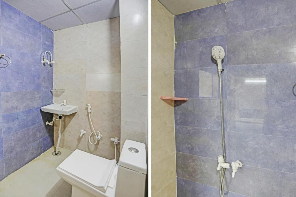 Koupelna v ubytování Super Umen Hotel Nearest Sector 66 Noida