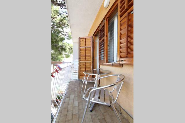 Balkón alebo terasa v ubytovaní Eco-Apartments with nice garden