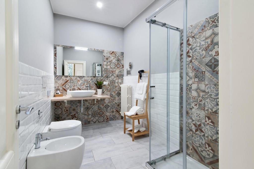 Koupelna v ubytování InCentro Comfort Suite - Lecce Selection