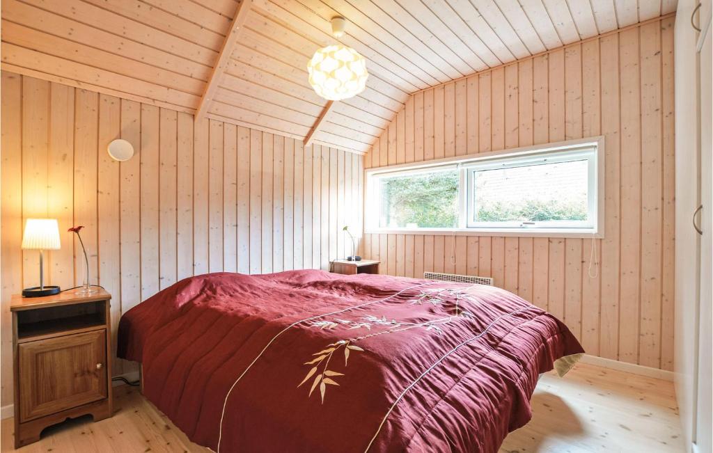 Postel nebo postele na pokoji v ubytování Four-Bedroom Holiday Home In Vig