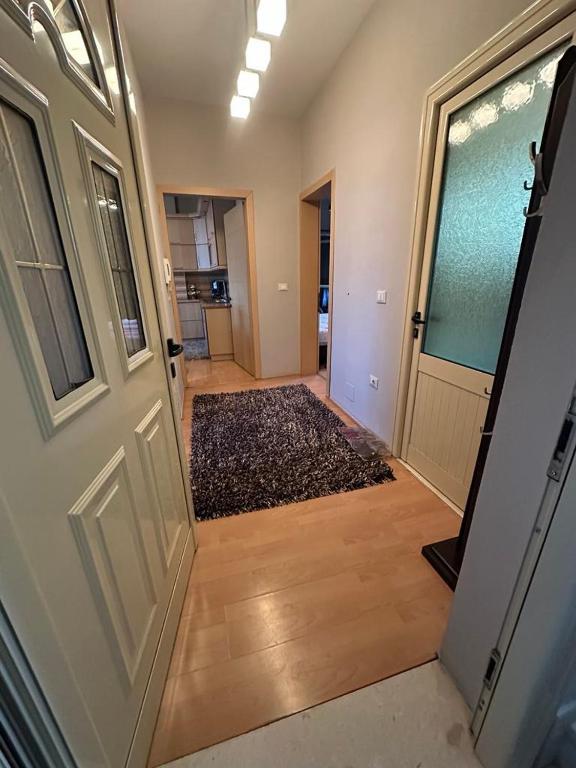 Kuchyň nebo kuchyňský kout v ubytování Apartment Liqeni