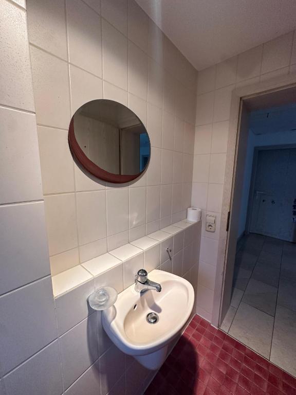 Koupelna v ubytování Diti Apartment Singen