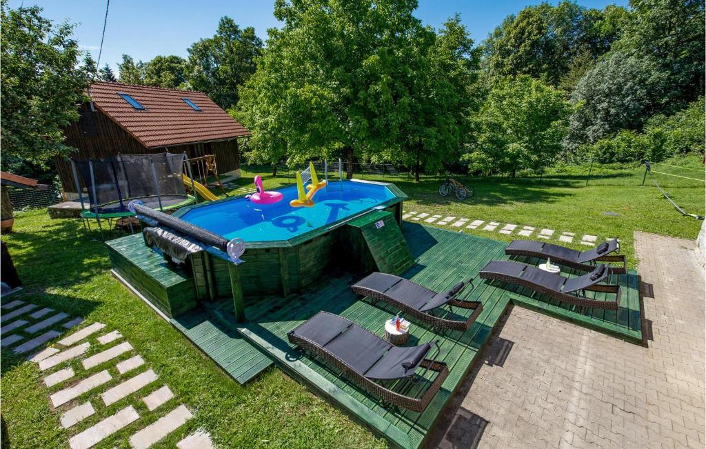 Bazén v ubytování 3 Bedroom Nice Home In Naglici nebo v jeho okolí