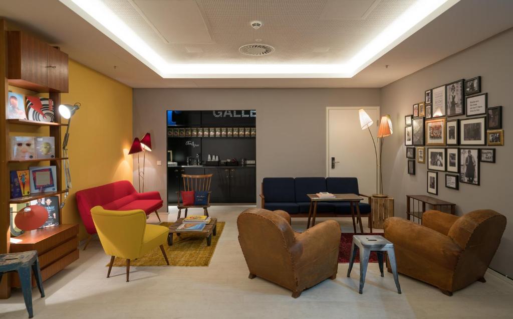 Posezení v ubytování Ruby Marie Hotel Vienna
