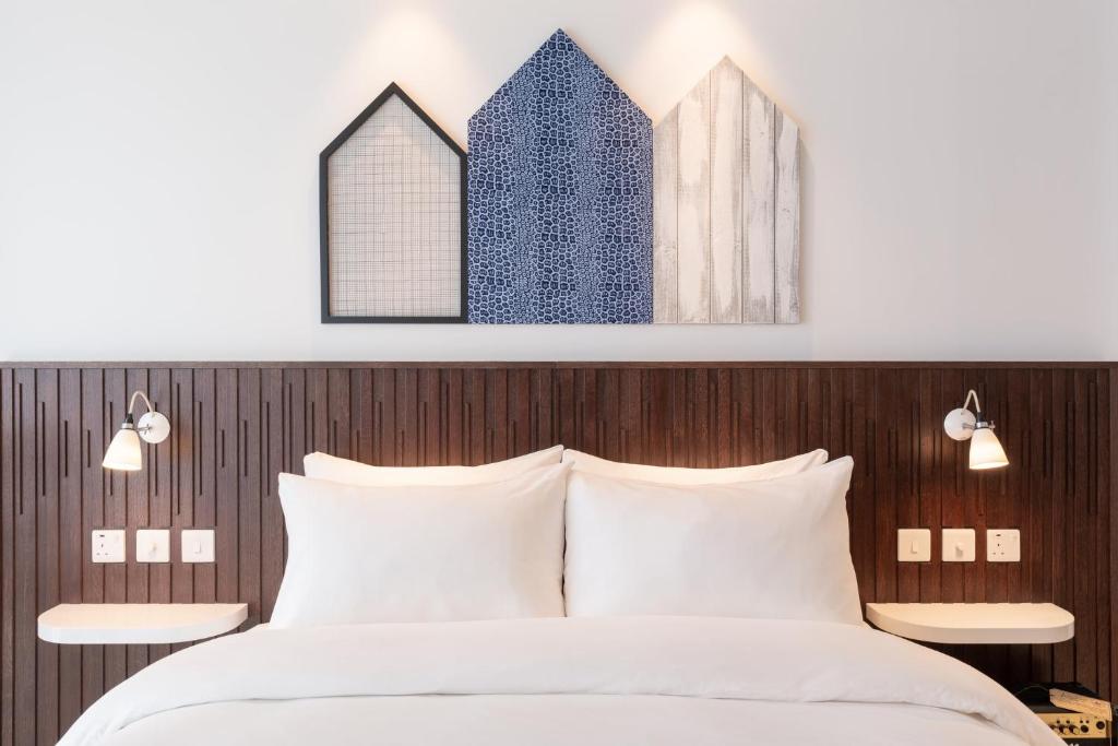 Letto o letti in una camera di Ruby Zoe Hotel London