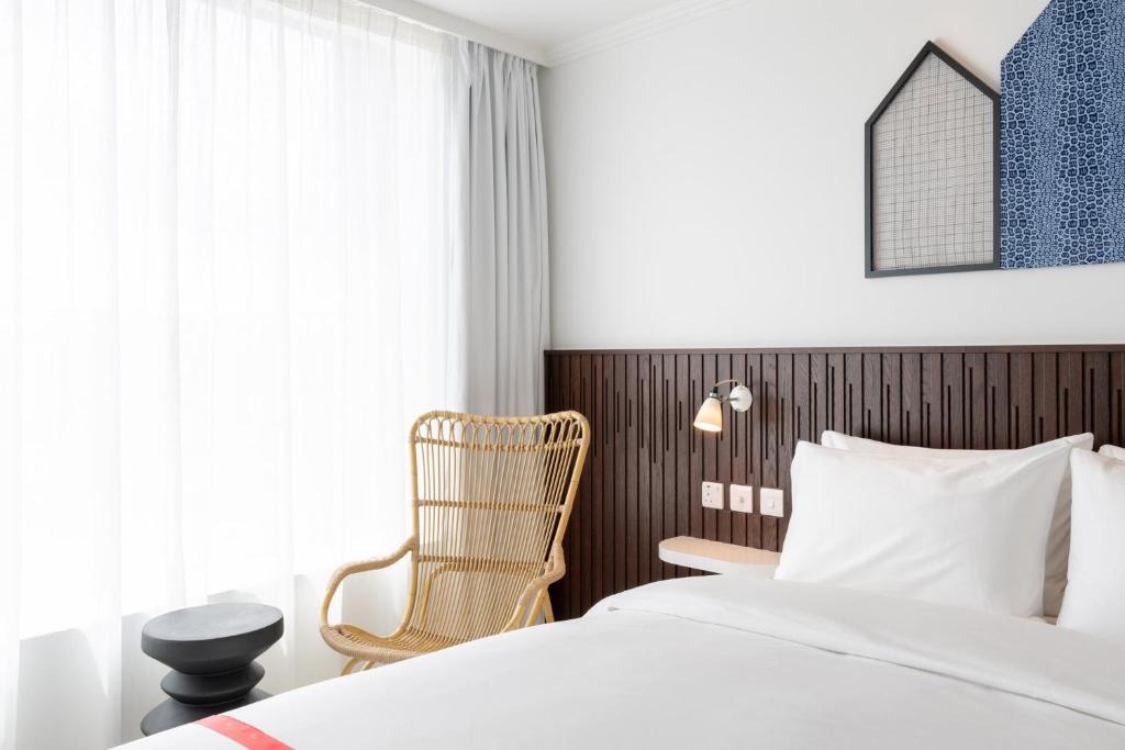 Letto o letti in una camera di Ruby Zoe Hotel London