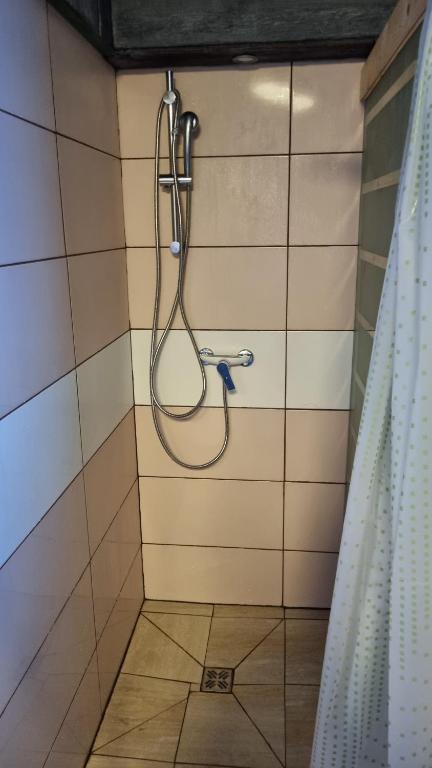 Koupelna v ubytování Steinhaus / Kamenny Dum