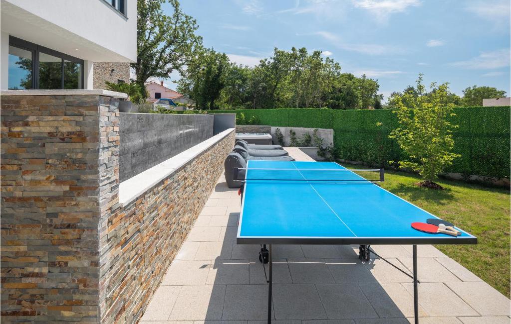 Stolný tenis v ubytovaní Gorgeous Home In Buje With Kitchen alebo v jeho okolí