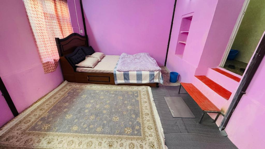 Postel nebo postele na pokoji v ubytování Maa Buu Chhen