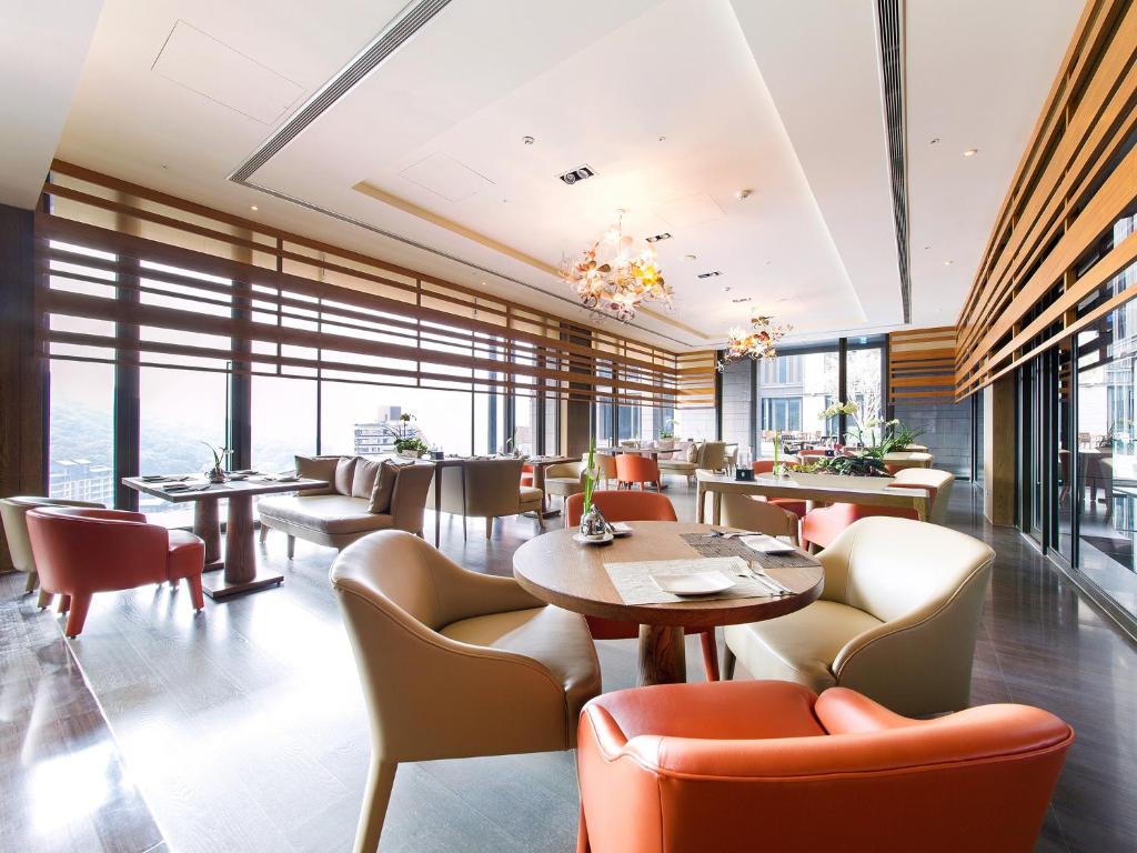 Posezení v ubytování Grand View Resort Beitou