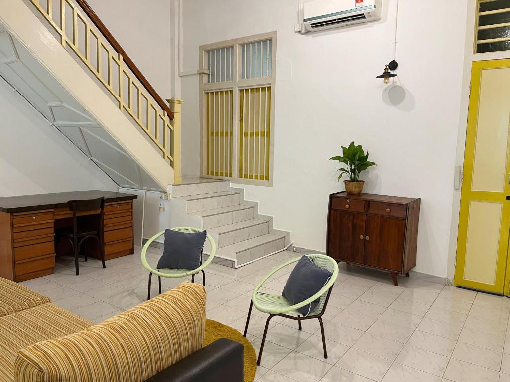 Posezení v ubytování Kaba Home