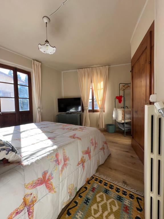 Postel nebo postele na pokoji v ubytování Casa Pracol