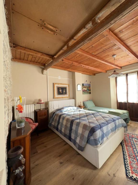 Postel nebo postele na pokoji v ubytování Casa Pracol