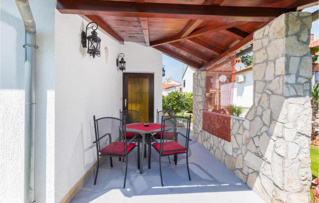 Balkón nebo terasa v ubytování Holiday Home Fazana 22
