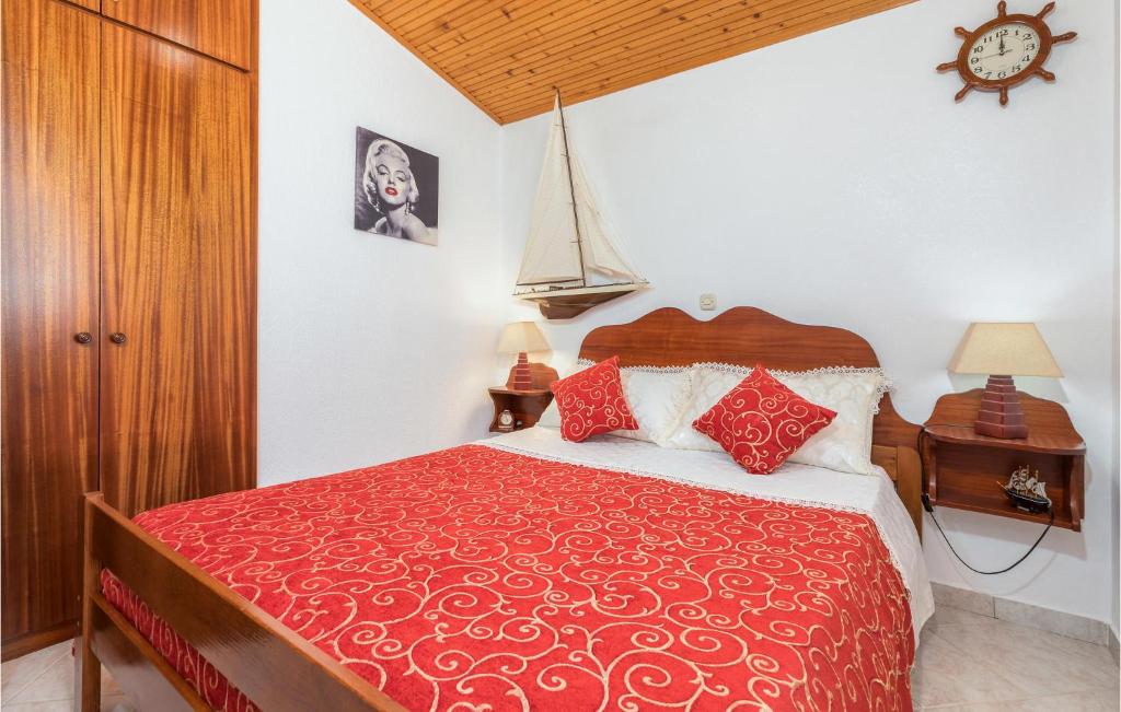 Postel nebo postele na pokoji v ubytování Holiday Home Fazana 22